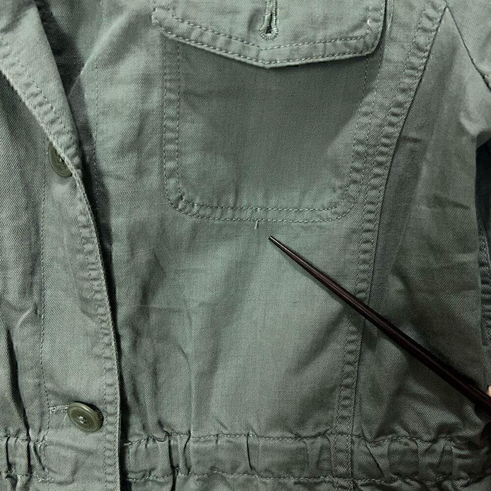 Talbots Green Utility Jacket - Picture 5 of 10